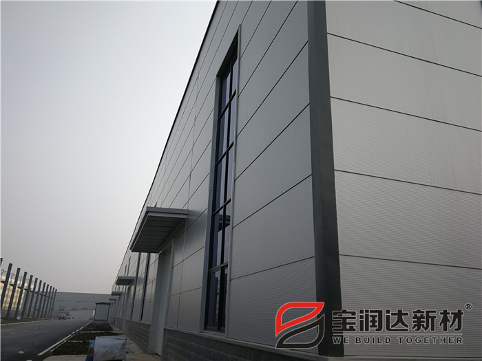 寶潤達聚氨酯復合板工程案例